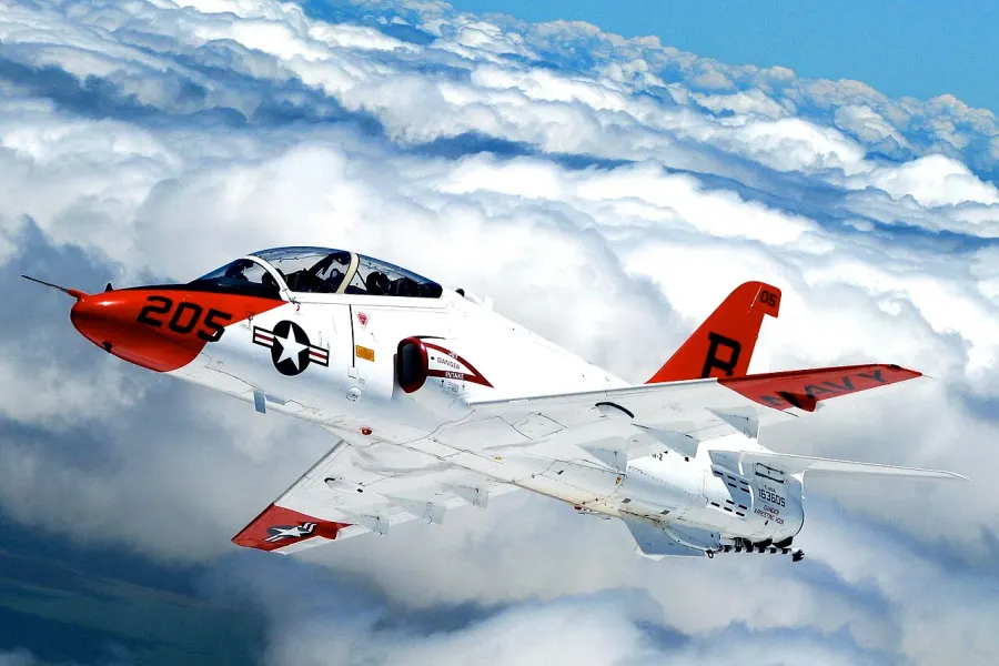 The McDonnell Douglas T-45 Goshawk card