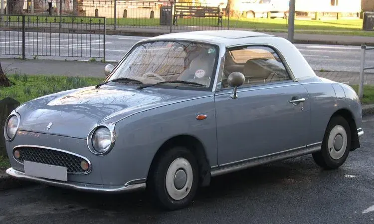 La carte Nissan Be-1, Pao, S-cargo et Figaro