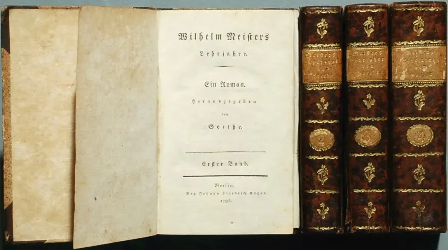 La carte Les Années d'apprentissage de Wilhelm Meister