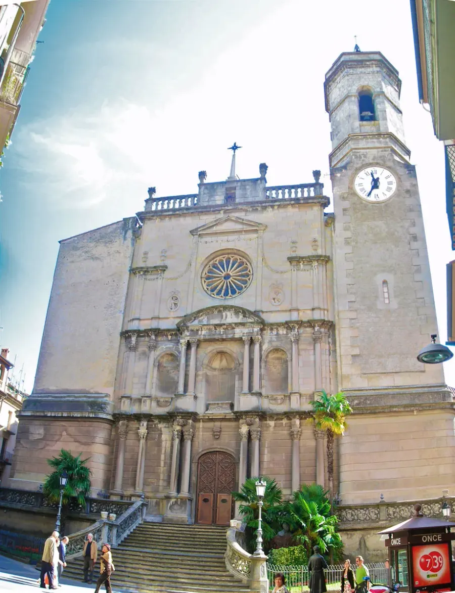 La carte Église Saint-Estève d'Olot