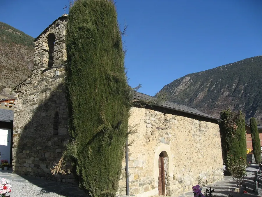 La carte Église Saint-Marc-et-Sainte-Marie d'Encamp