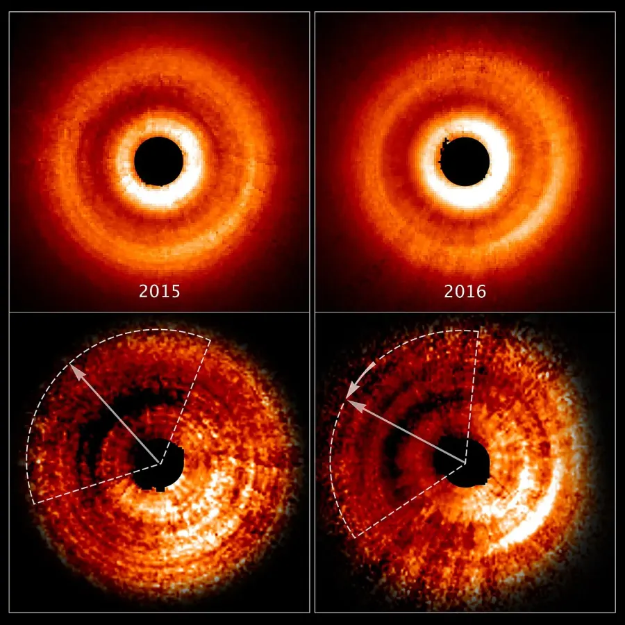 La carte TW Hydrae