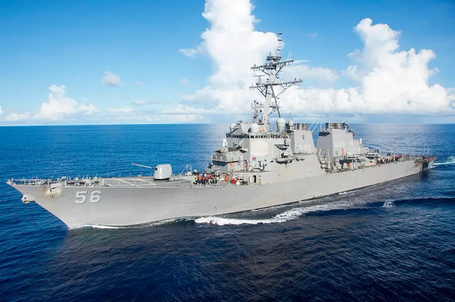 The USS John S. McCain card