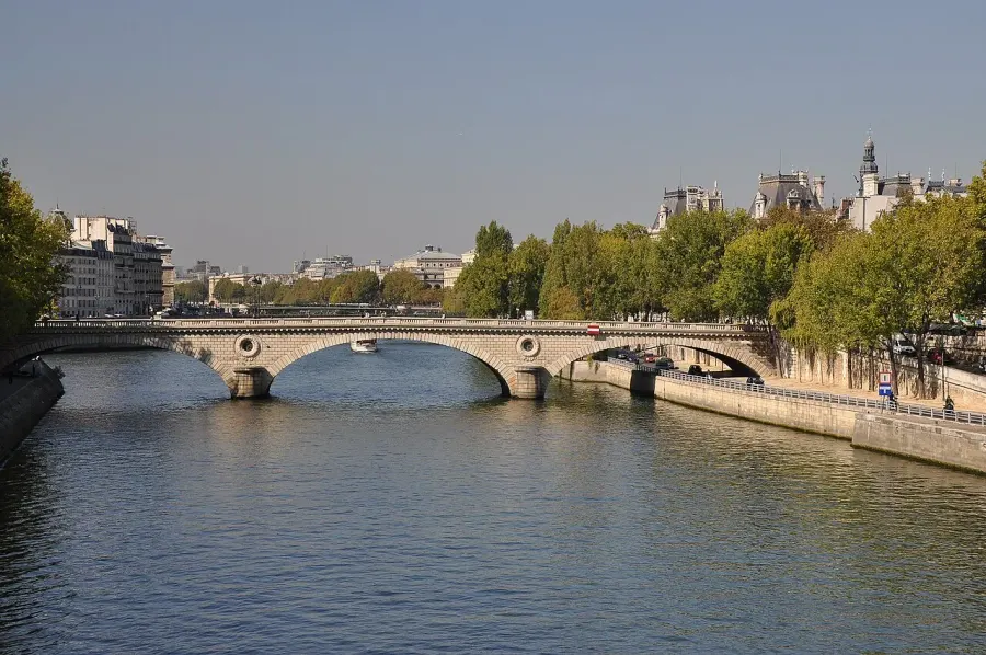 La carte Pont Louis-Philippe