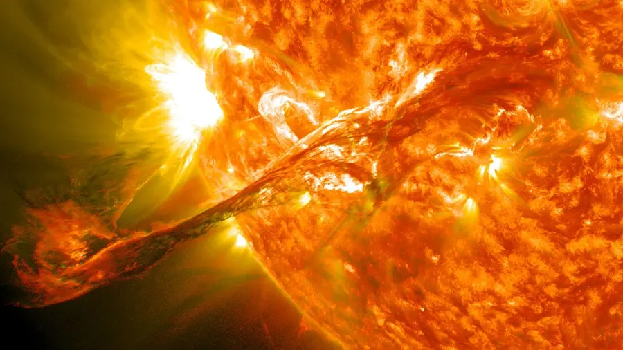 The Solar flare card