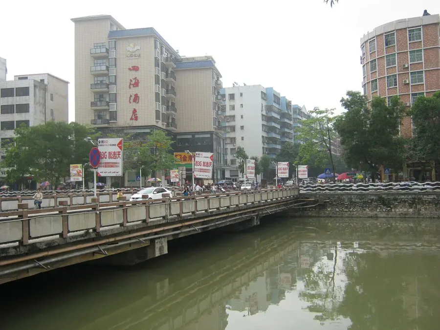 La carte District de Yuncheng