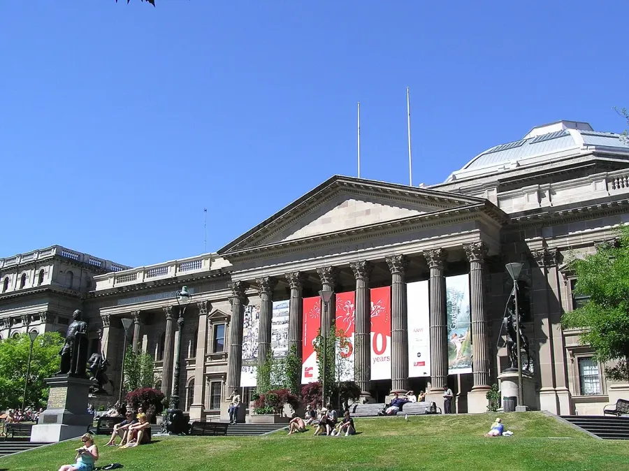 La carte Bibliothèque d'État du Victoria