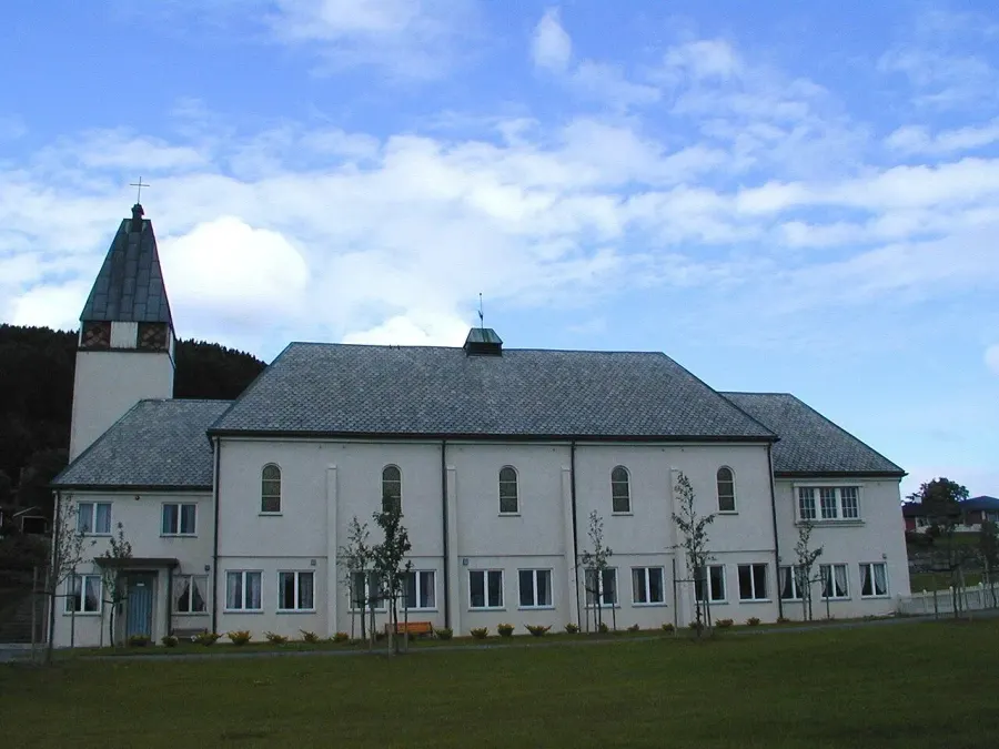 La carte Église de Valderøy