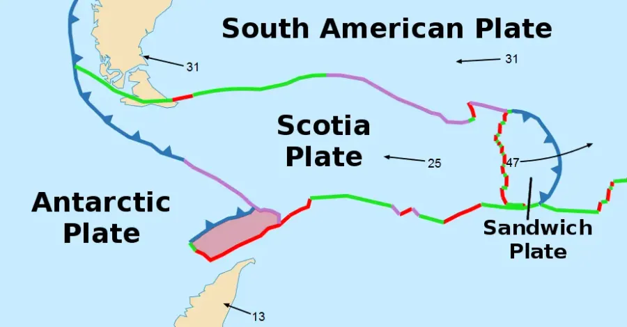 La carte Plaque des Shetland