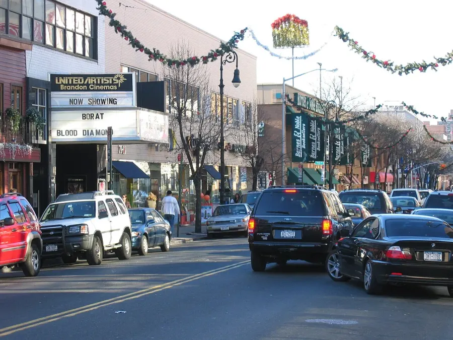 La carte Forest Hills