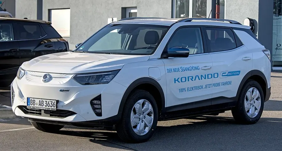 The SsangYong Korando card
