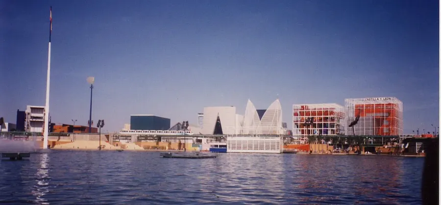 La carte Exposition universelle de 1992