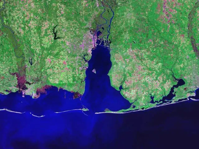 La carte Île barrière