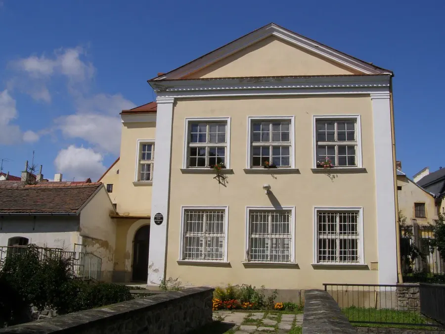 La carte Synagogue de Telč