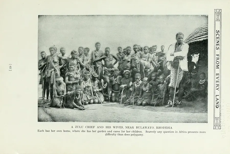The Northern Ndebele people card