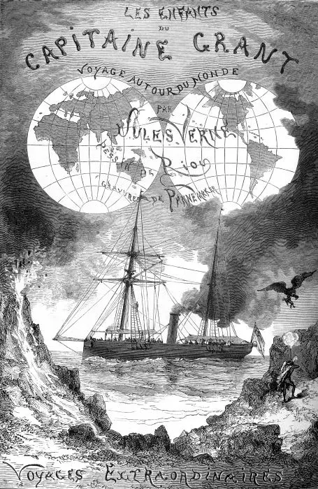 La carte Les Enfants du capitaine Grant