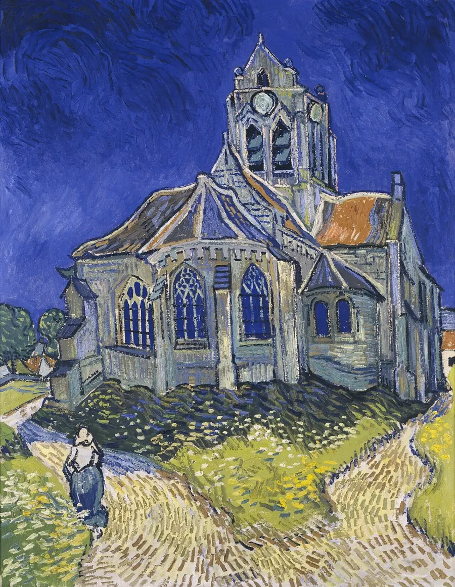 La carte L'Église d'Auvers-sur-Oise