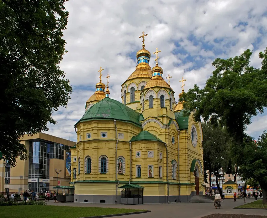 La carte Cathédrale orthodoxe de Rivne