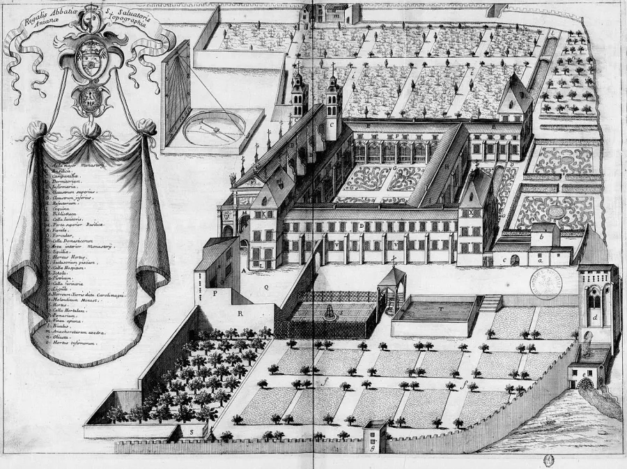 La carte Abbaye d'Aniane