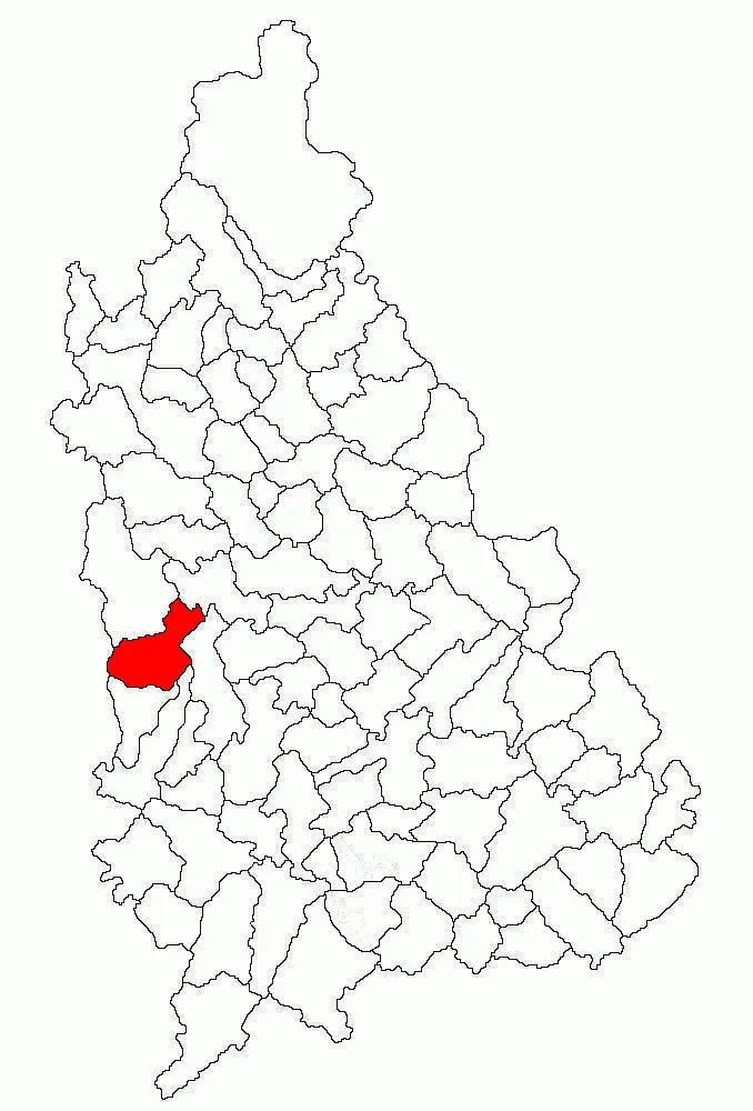 La carte Hulubești