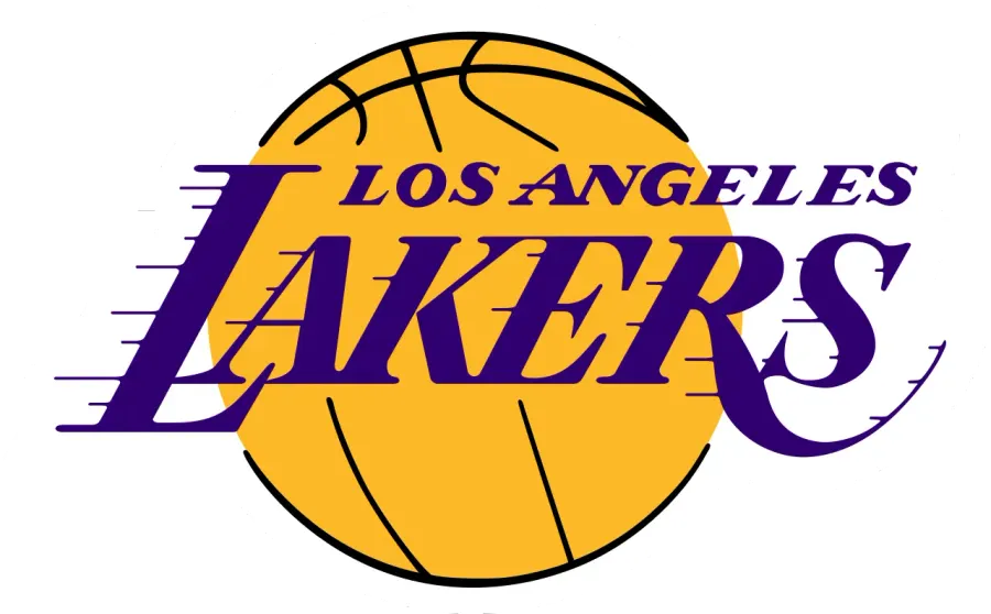 The Los Angeles Lakers card