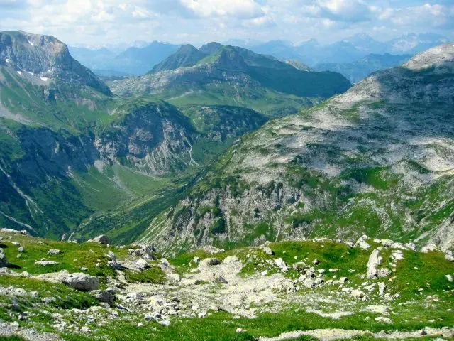 La carte Massif de Lechquellen