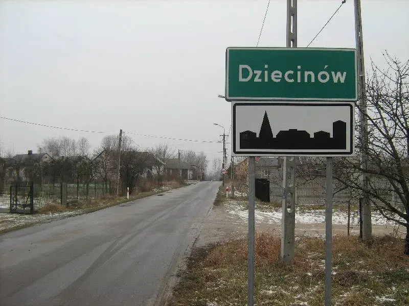 La carte Dziecinów