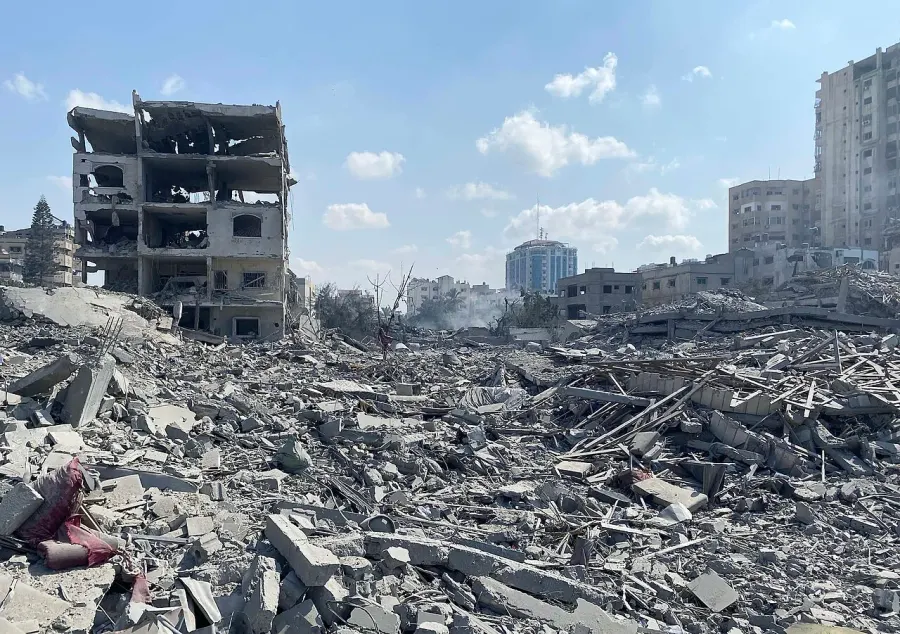 La carte Guerre de Gaza depuis 2023