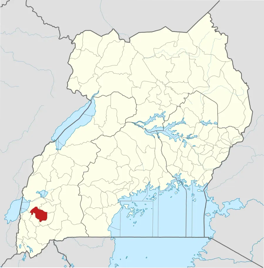 The Bushenyi District card