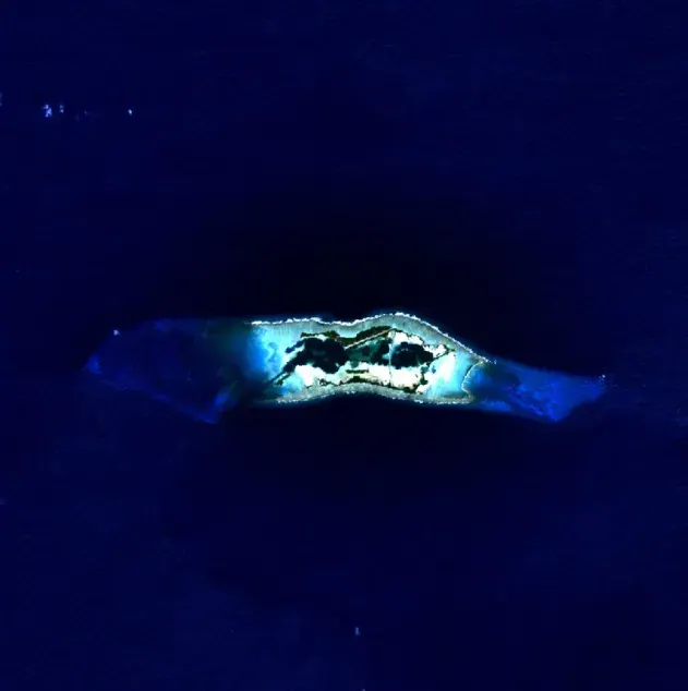 La carte Atoll Palmyra