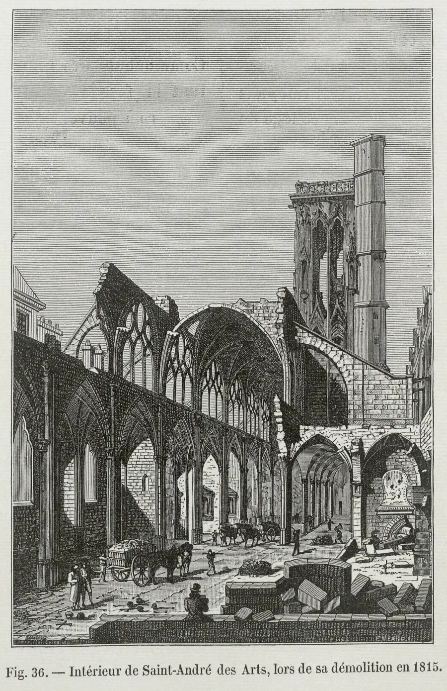 La carte Église Saint-André-des-Arts
