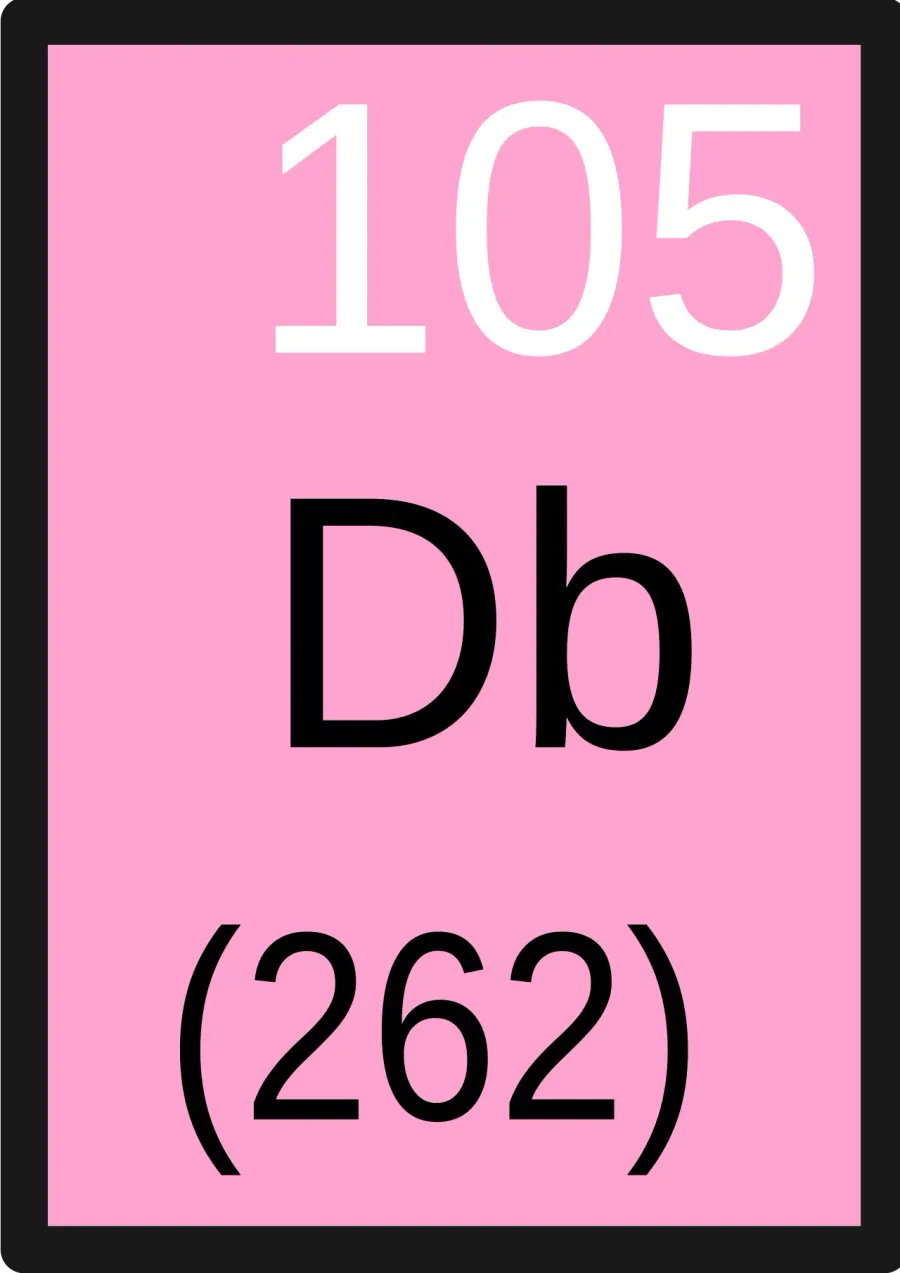 La carte Dubnium