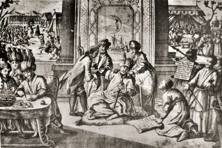 La carte Traité de Koutchouk-Kaïnardji