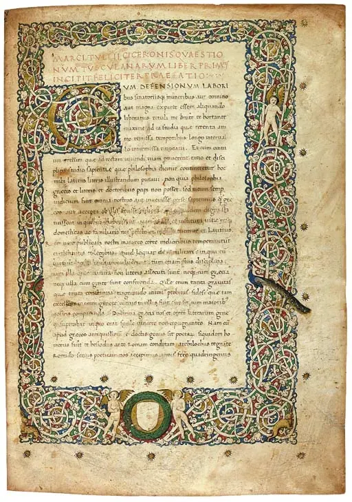 La carte Tusculanes