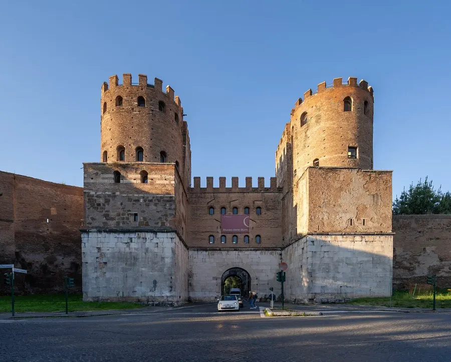 The Porta San Sebastiano card