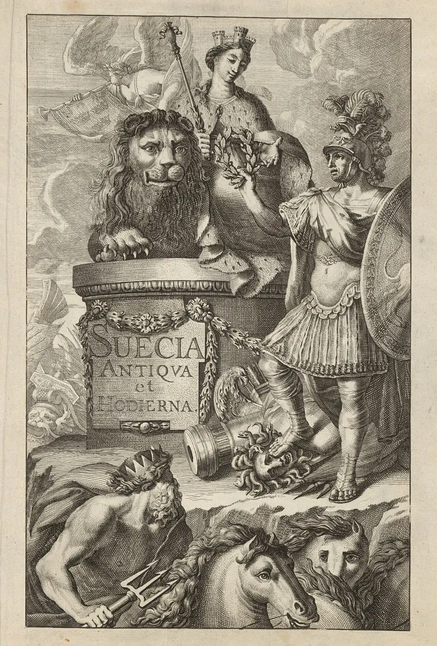 The Suecia Antiqua et Hodierna card
