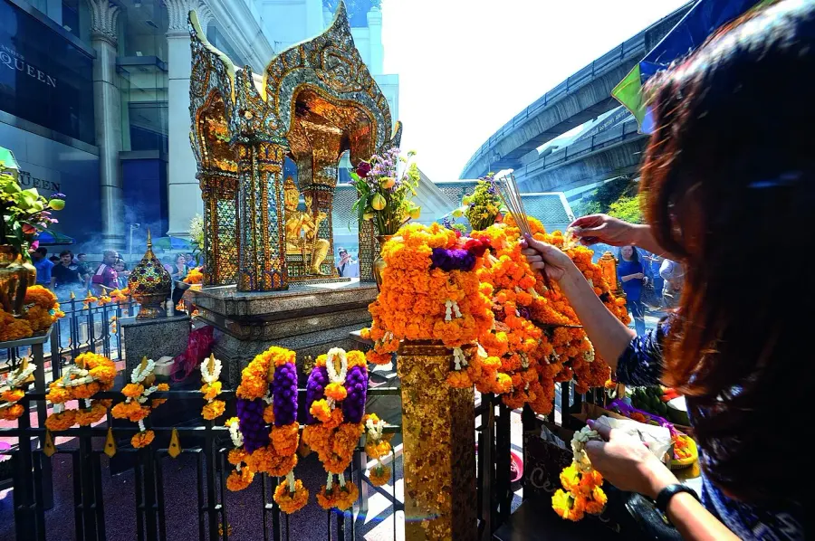 The Erawan Shrine card