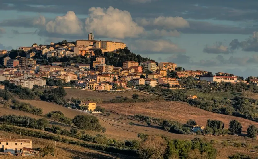 La carte Camerano