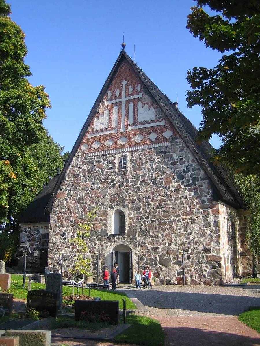 La carte Cathédrale d'Espoo