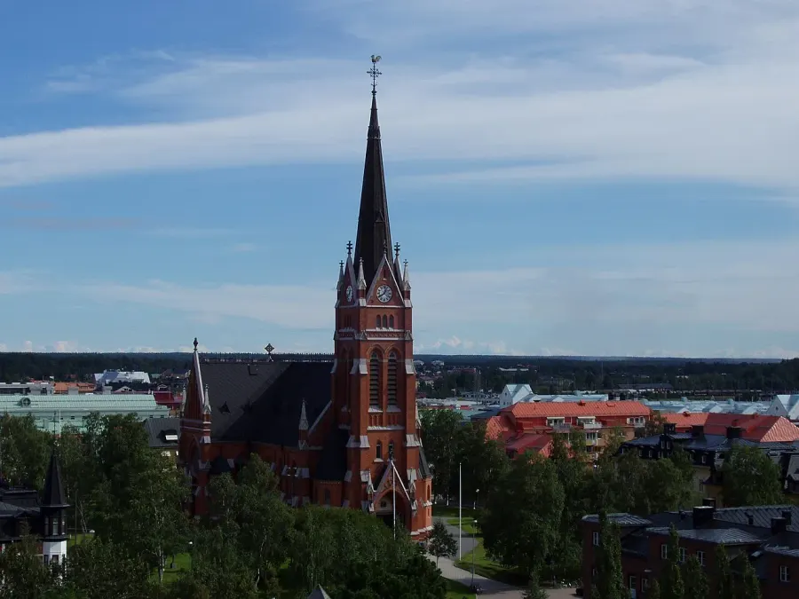 The Luleå Cathedral card