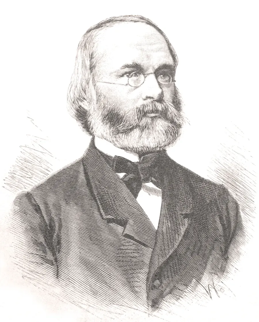La carte Karl Wilhelm von Nägeli