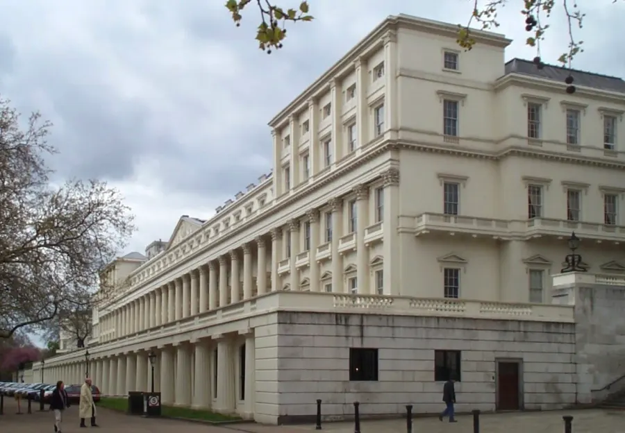 La carte Royal Society