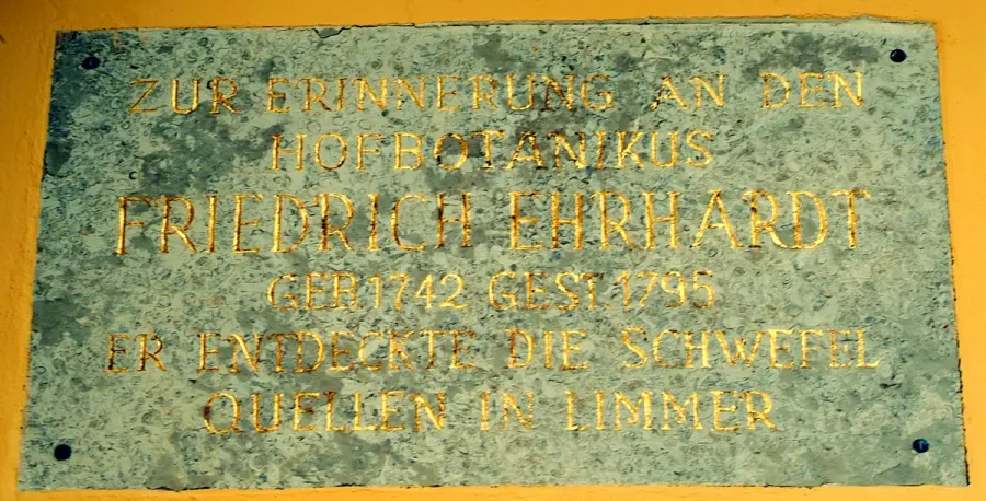 La carte Jakob Friedrich Ehrhart