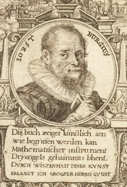 La carte Jost Bürgi