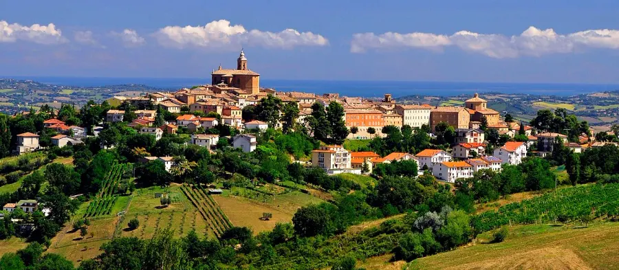 La carte Montecarotto