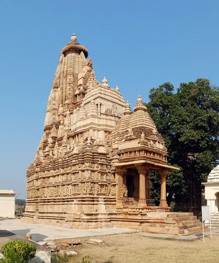 La carte Temple de Parshvanatha