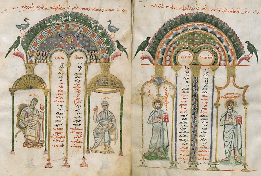 La carte Évangiles de Rabula