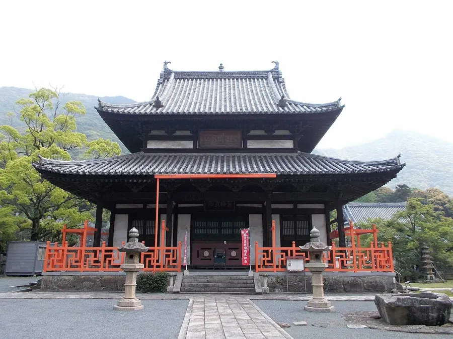 La carte Fukuju-ji