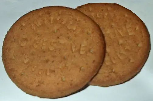 La carte Digestive biscuit