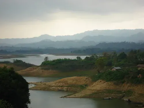 La carte Rangamati